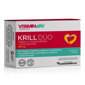 KRILL DUO x20 cápsulas soft gel