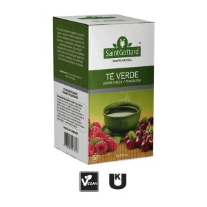 TÉ VERDE SABOR CEREZA Y FRAMBUESA