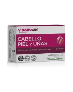 CABELLO, PIEL Y UÑAS x30
